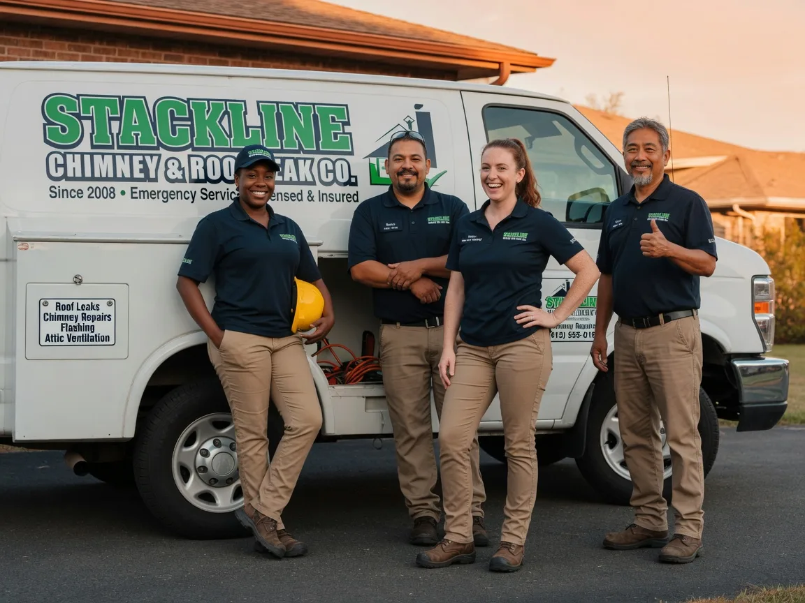 Chimney flashing repair company in North Salem, IN